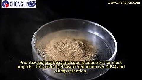 How to Choose Water-Reducing Agents for Precast Components: A Step-by-Step Guide