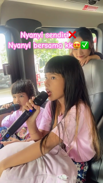 DOMINIQUE NYANYI BERSAMA KK DISTA😍#viralvideo #trending #shortviral