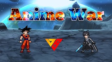 Goku DBS V3.5 OP (all form) VS Kirito V2 OP (3 forms) in Jump Force #mugen