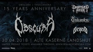 Obscura - Sermon Of The Seven Suns  - Live @ 15th Anniversary of Obscura