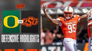 Oklahoma State vs Oregon: Defensive Highlights