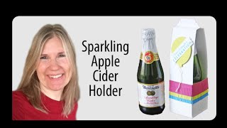 Gift Holder for Martinelli's Mini Cider Bottle