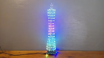 DIY Kit Canton Tower (RGB-Version) Ebay/Banggod --- 5 minutes of animations