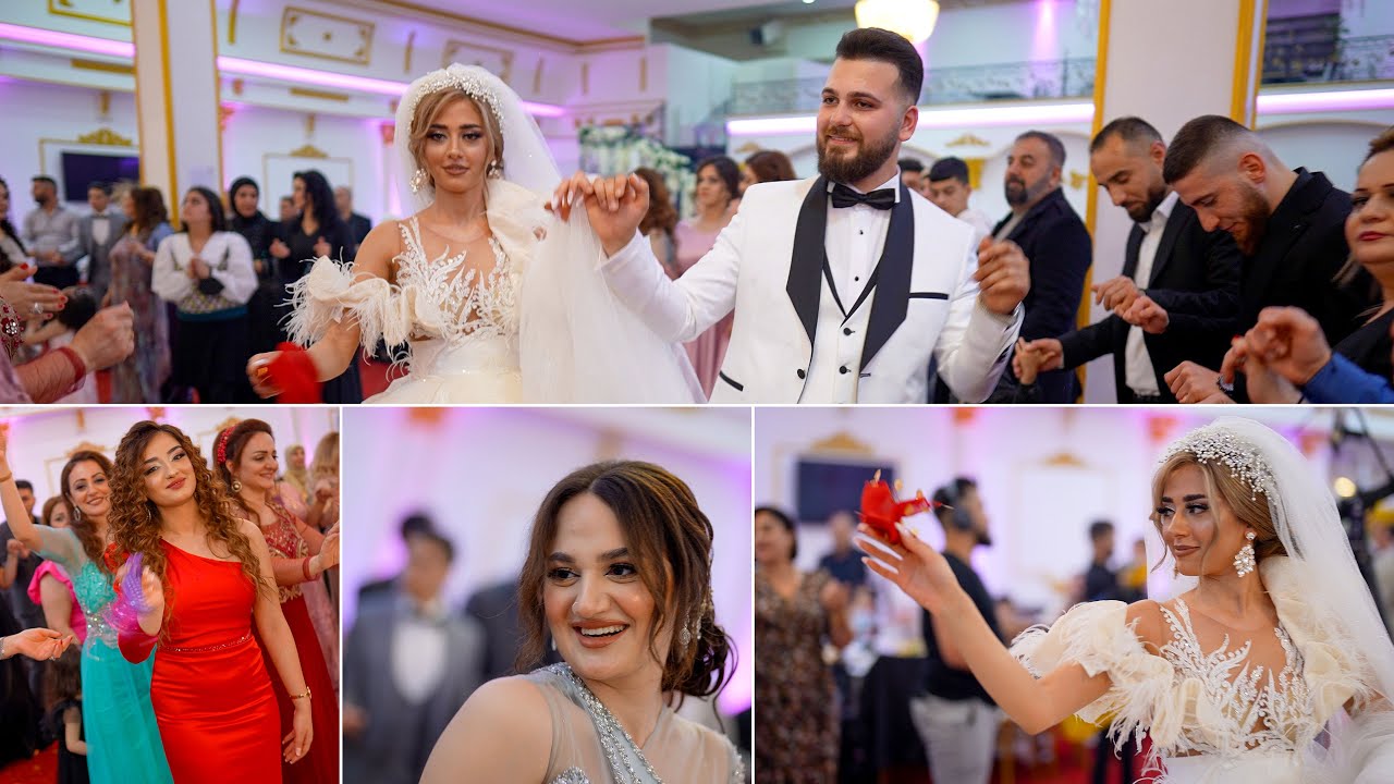 زفاف رامان & فيان  الفنان فيندار عادل حزني رقص  شيخاني vindar Adil Hiznî 4k