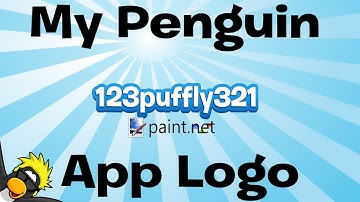 How to Make the My Penguin App Logo on Paint.Net