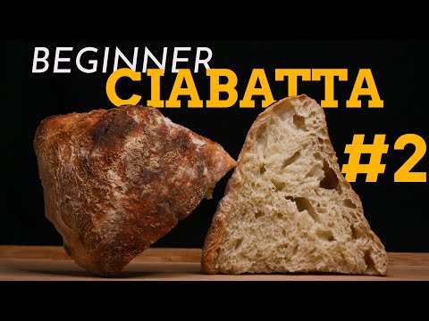 How to make Ciabatta at Home | NO-KNEAD Recipe! Pt 2/2