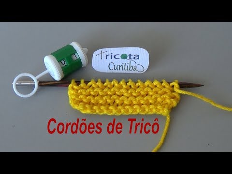 Vídeo: Como Tricotar Um Cordão De Lagarta