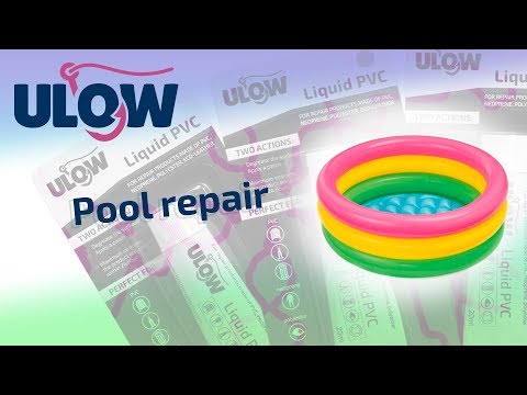 Ulow Liquid PVC for repairing products video