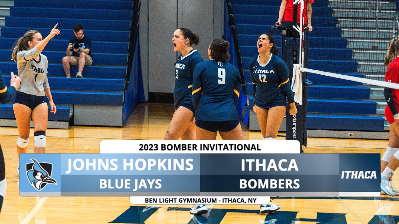 Women's Volleyball Bombers Invitational Ithaca College VS Johns