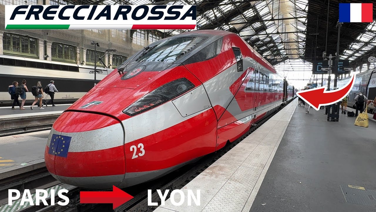 🇫🇷 France’s Most Beautiful Train Journey – Paris Gare de Lyon to Gare de Lyon Part-Dieu 🇫🇷