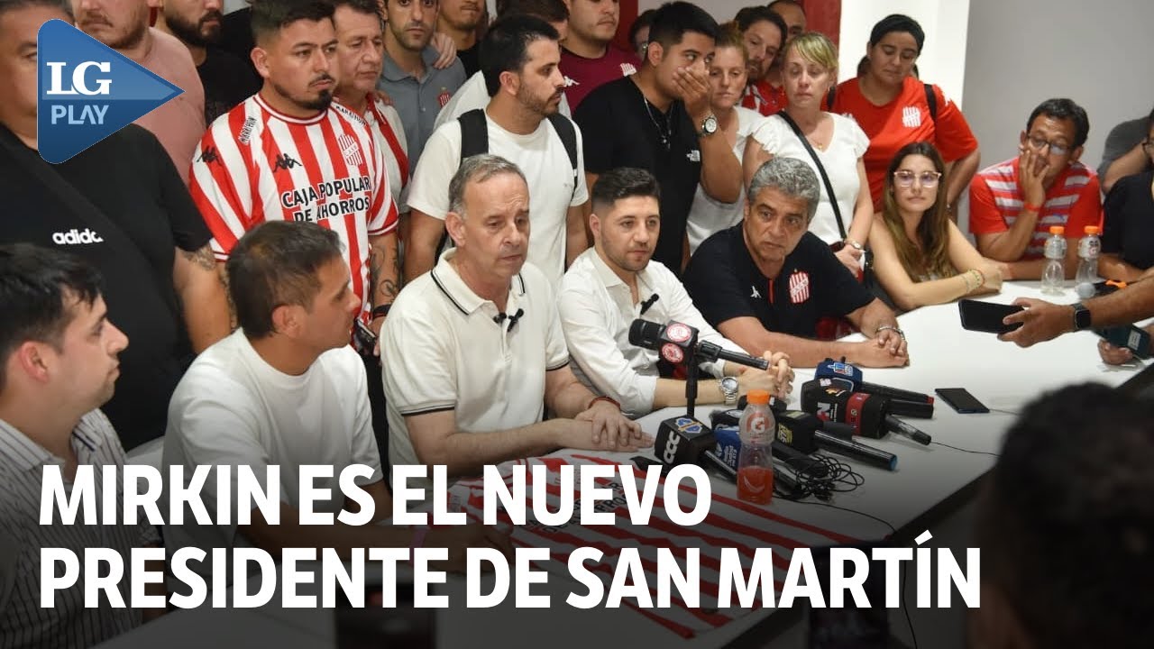 Contundente triunfo de Mirkin en San Martín: "el socio respondió a las expectativas"