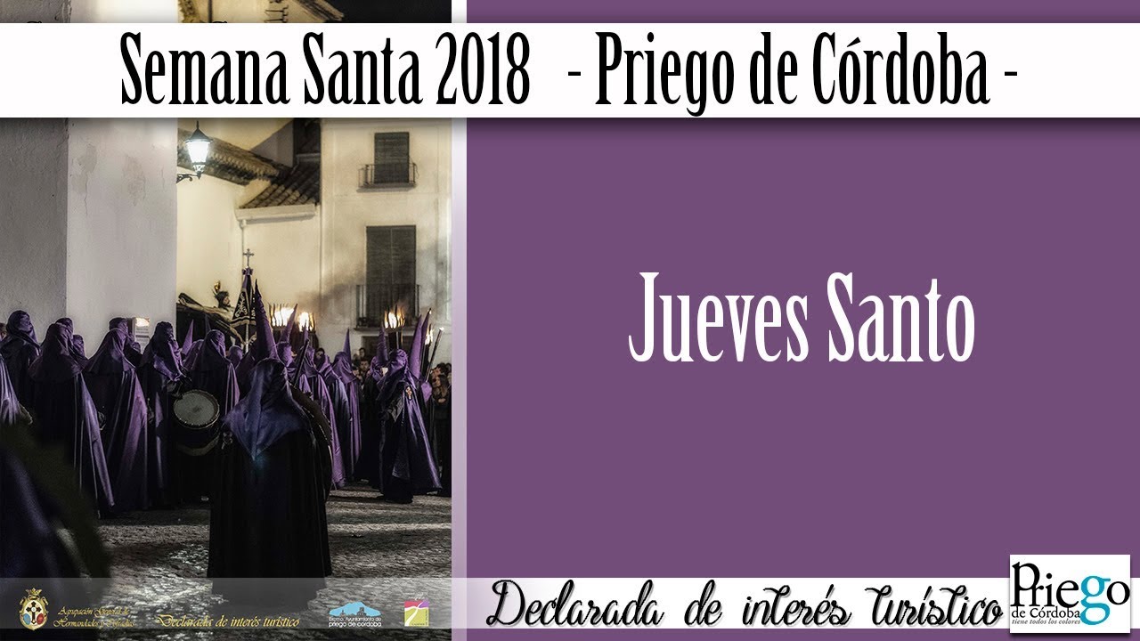 Semana Santa 2018-Priego de Córdoba-Jueves Santo "La Columna"