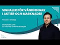 Signaler för vändningar i aktier och marknader