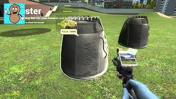 Gmod - How to make a rocket that can fly