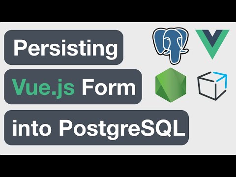 Persisting Vue.js Form into a PostgreSQL Database • Full-Stack TypeScript with Kretes • E12
