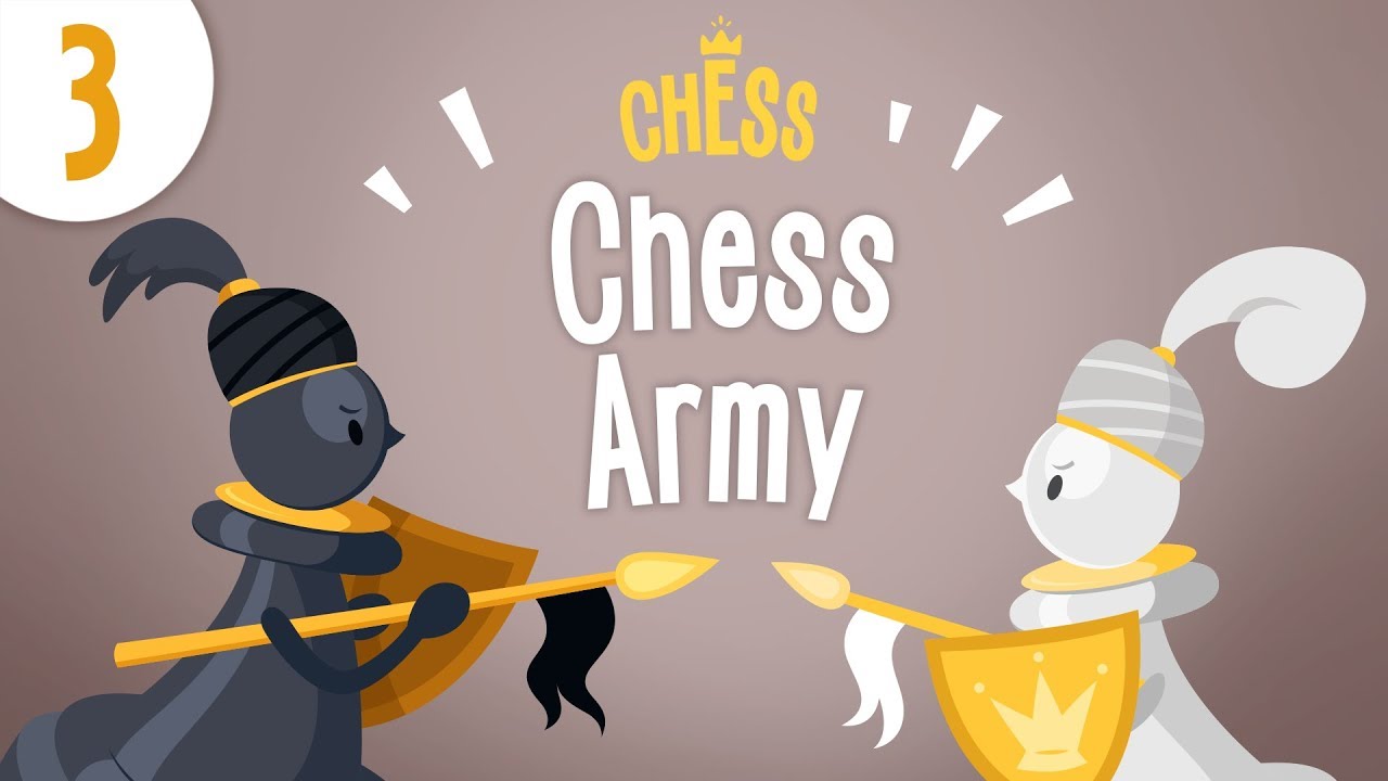 How to Play Chess? Episode 3: Chess Army - Learn to Play Chess. Kids Academy