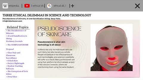 Emerging Ethical Dilemmas and Policy Issues in Science and Technology