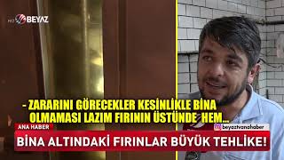 Bi̇na Altindaki̇ Firinlar Büyük Tehli̇ke
