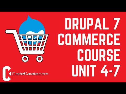 Unit 4-7 Product Attributes Shirt Sizes - Drupal 7 Commerce Course