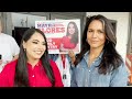 Mayra Flores and Tulsi Gabbard