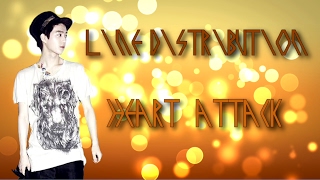 Exok  Heart Attack line Distribution