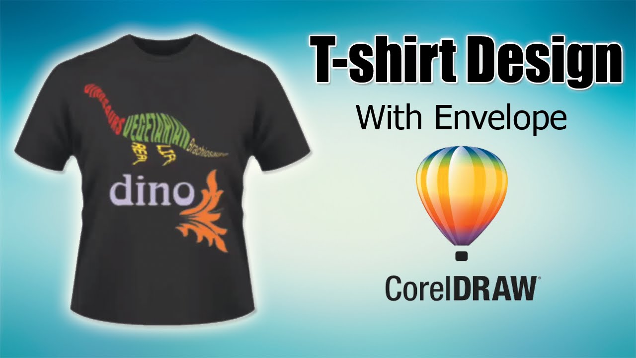 T shirt Design In CorelDraw Software YouTube