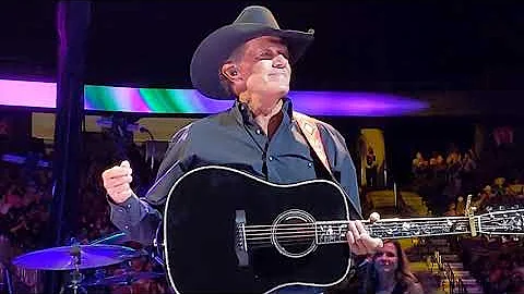 George Strait Codigo and How bout them cowgirls live Las Vegas August 13 2021