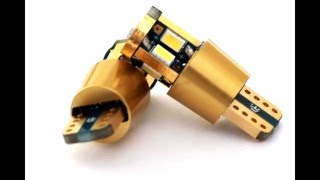 Автомобильные LED лампы в габариты Gold Pro T10 на светодиодах Samsung 3623 SMD Автомобильные LED лампы в габариты Gold Pro T10 на светодиодах Samsung 3623 SMD