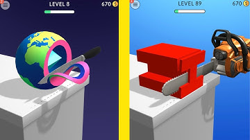 ASMR Slicing - All Levels Gameplay Walkthrough (Levels 72-78)