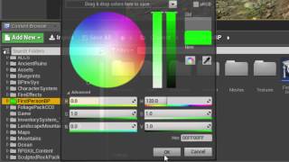 Unreal Engine 4 Quicktip 01: Coloring Folders