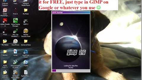 How To Draw A Horse With MS Paint & Gimp