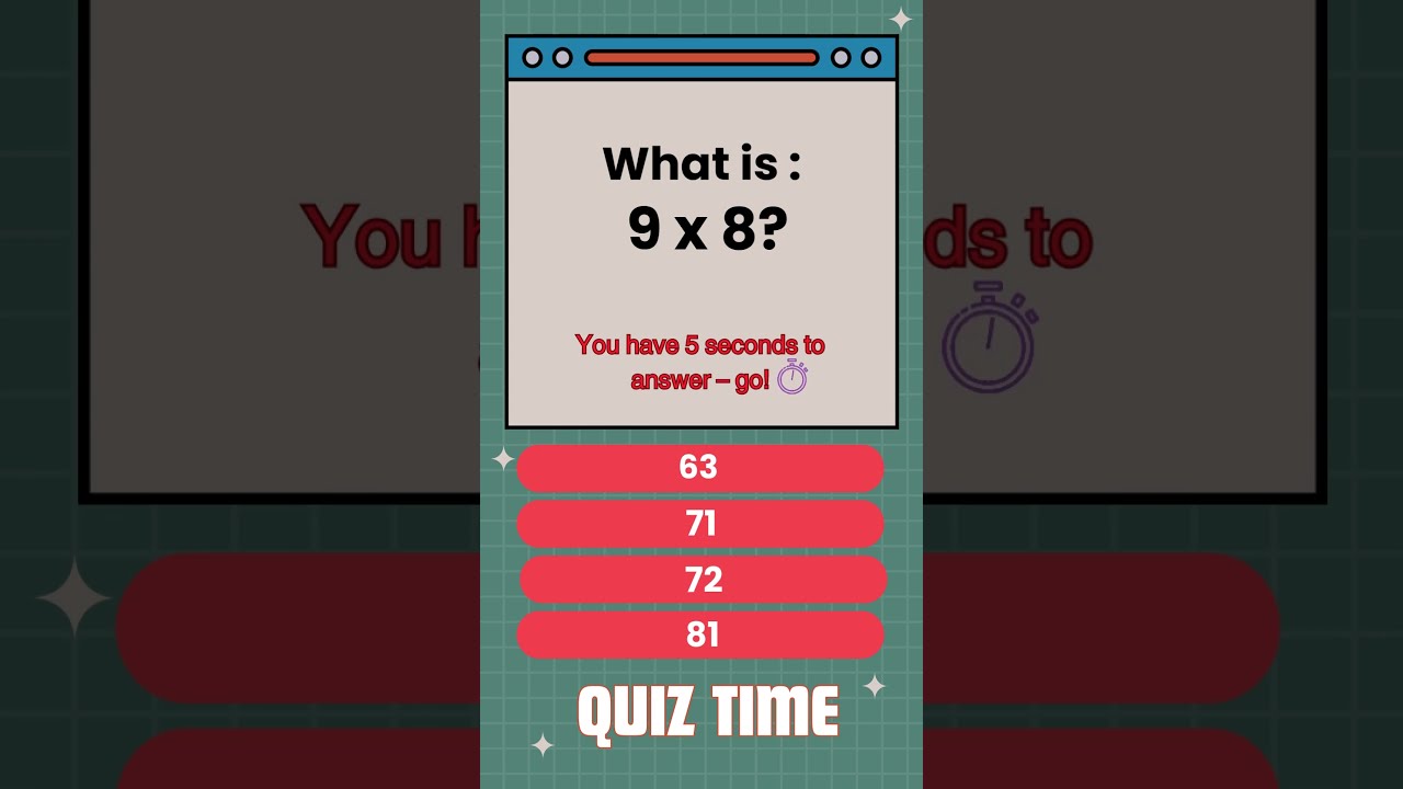 What Is 9 8 