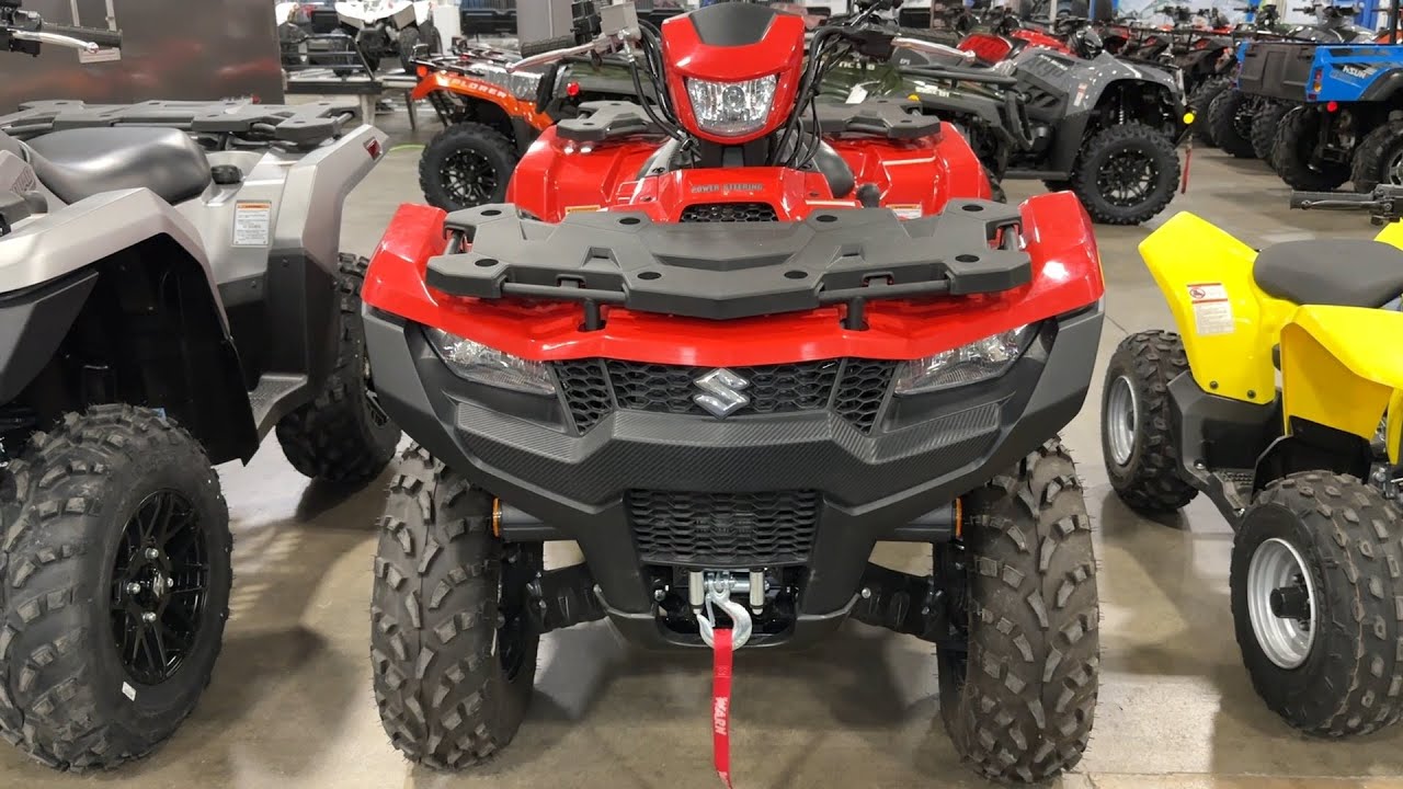 The ATV King ? 2023 Suzuki KingQuad 750 - YouTube
