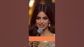 Câu trả lời ứng xử top 3 xuất sắc của Miss Universe 2021 Harnaaz Sandhu