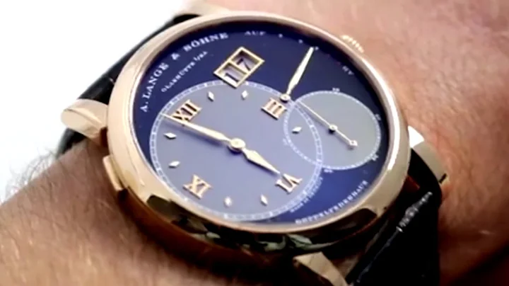 A. Lange & Sohne Grand Lange 1 115.031 Luxury Watch Review