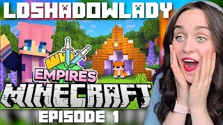 FIRST Time Reacting To Empires SMP | I absolutely LOVE it! | LDShadowLady Empires SMP Episode 1