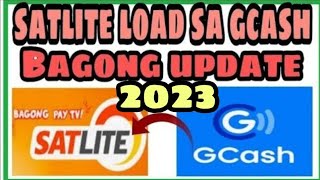 HOW TO LOAD SATLITE USING GCASH 2023 | satlite load sa gcash bagong update