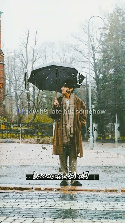 BTS V Rainy days|lyrics status#v#kimtaehyung#taehyung#tae#btsv#rainydays#layover#status#btsedits#thv