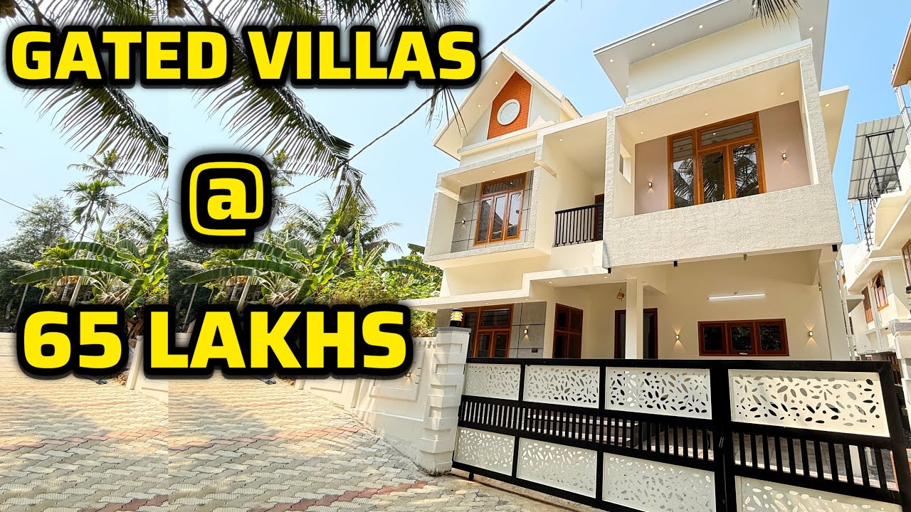 Vlog 909. 65 ലക്ഷത്തിന് Gated Villas സ്വന്തമാക്കൂ | MARBLE HOMES 