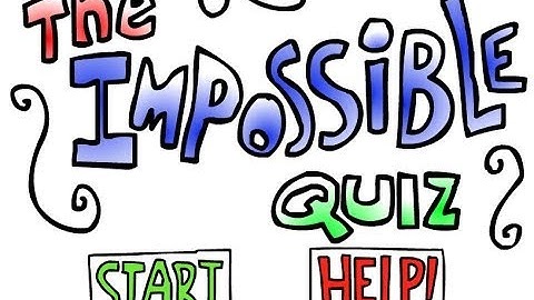 Impossible Quiz Demo - Walkthrough