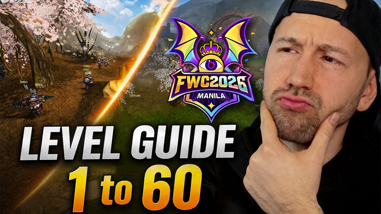 Flyff Class FlyFF Universe FWC 2026 Leveling Guide 1-60 | Best EXP Spots For Every ...