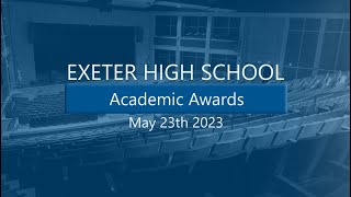 Exeter High School Academic Awards Night
