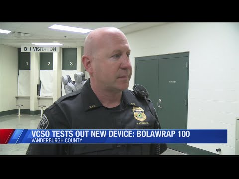 Vanderburgh County Sheriff's Office reveals new device for safer arrests