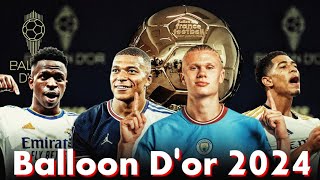 Balloon D'or কে জিতবে ? Vini Jr Mbappe Haaland Bellingham | No Messi Or Ronaldo????