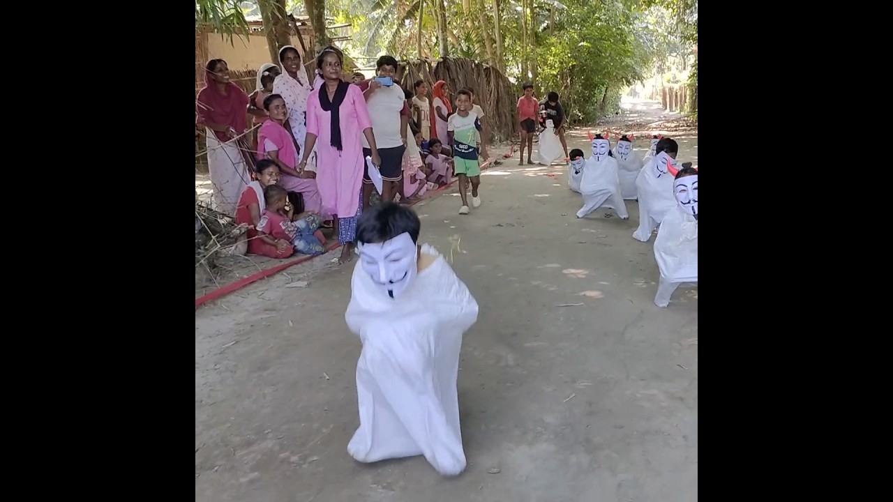 🤪Sack Race competition 🤪