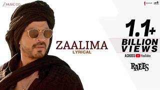 Zaalima - Lyrical | Raees | Shah Rukh Khan | Arijit Singh & Harshdeep K | JAM8-Pritam