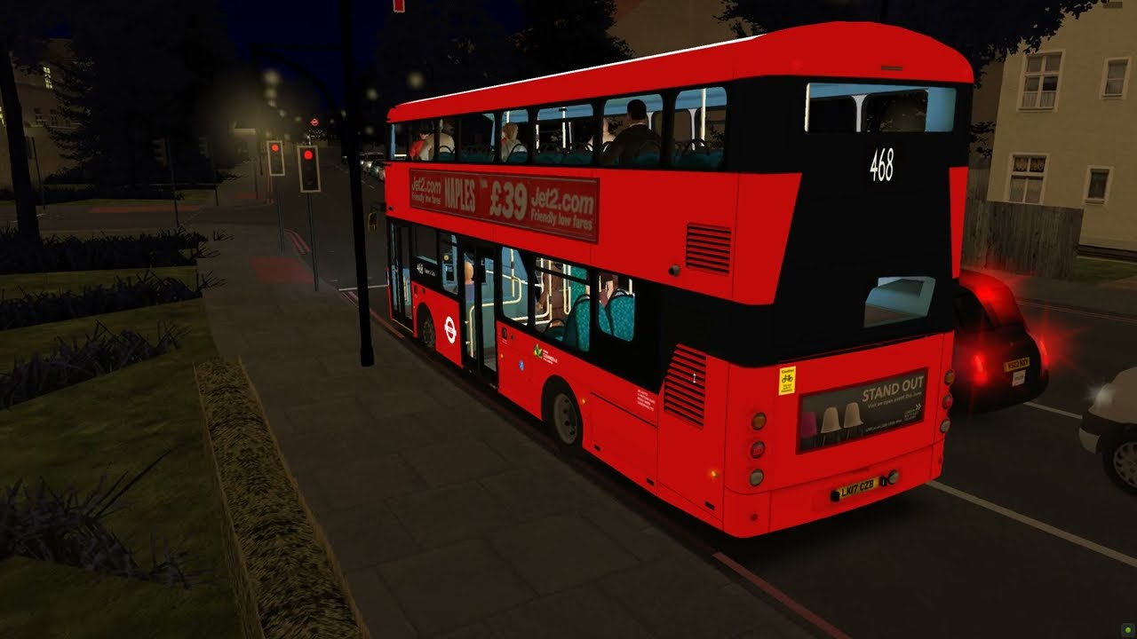 OMSI 2  on the 468 bus diversion on the gemini 3