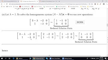 Differential Equations and Linear Algebra - Eigenvalues and eigenvectors, Part 1