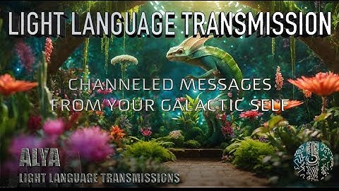 LIGHT LANGUAGE TRANSMISSION: CHANNELED MESSAGES FROM YOUR GALACTIC SELF