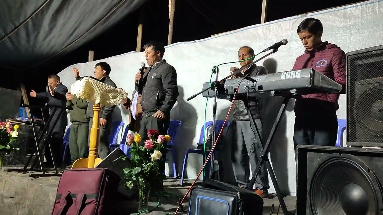 Agrupación Restauración Divina mix en puyllucana 2024